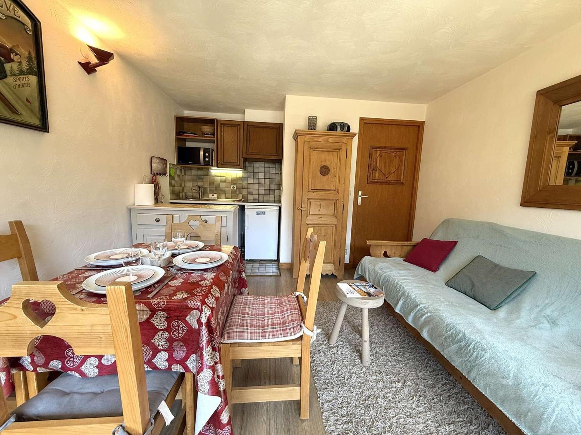 Studio Cabine A Praz-Sur-Arly - 4 Pers, Parking, Proche Centre Et Pistes - Fr-1-603-32 ภายนอก รูปภาพ