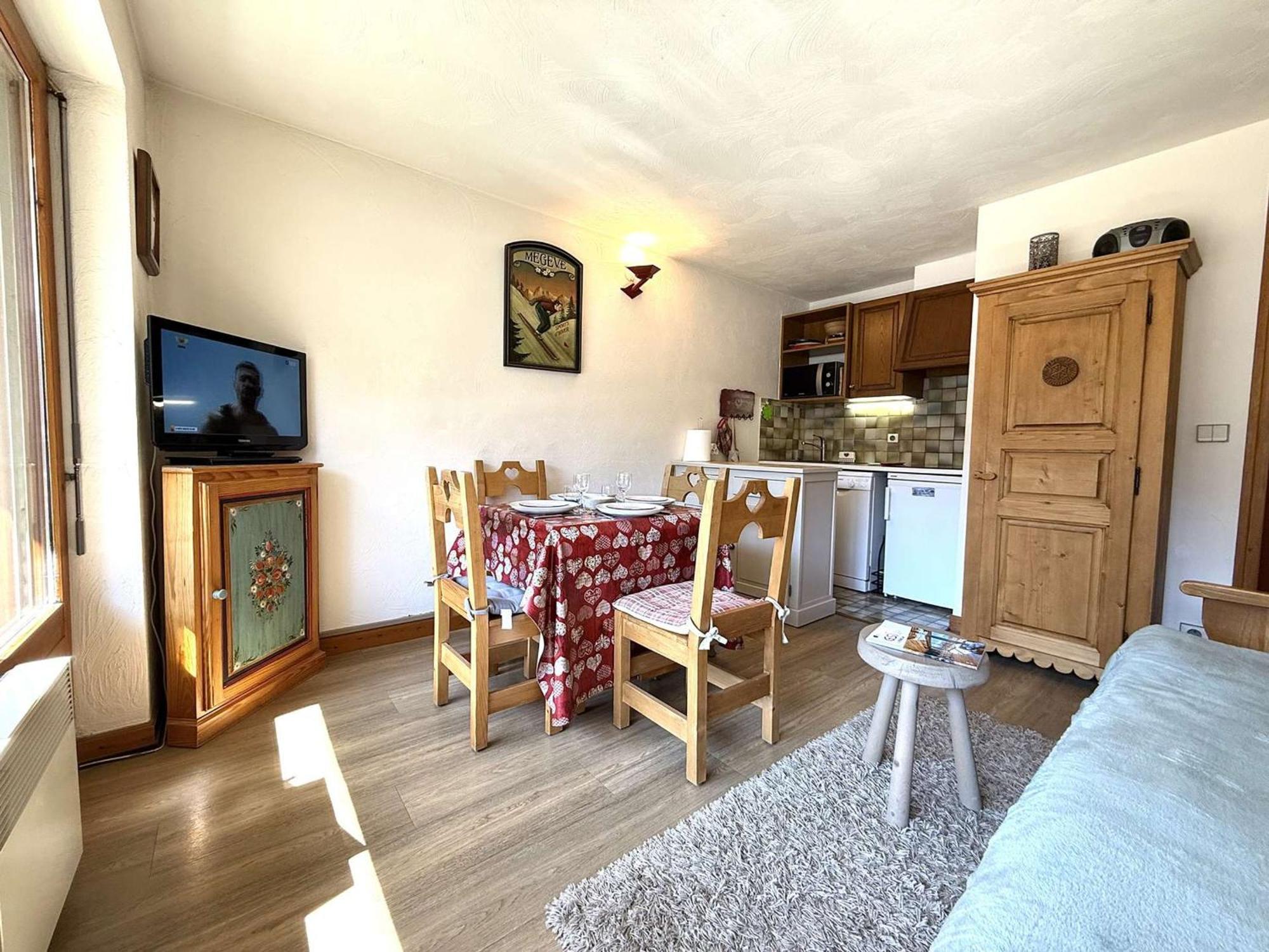 Studio Cabine A Praz-Sur-Arly - 4 Pers, Parking, Proche Centre Et Pistes - Fr-1-603-32 ภายนอก รูปภาพ
