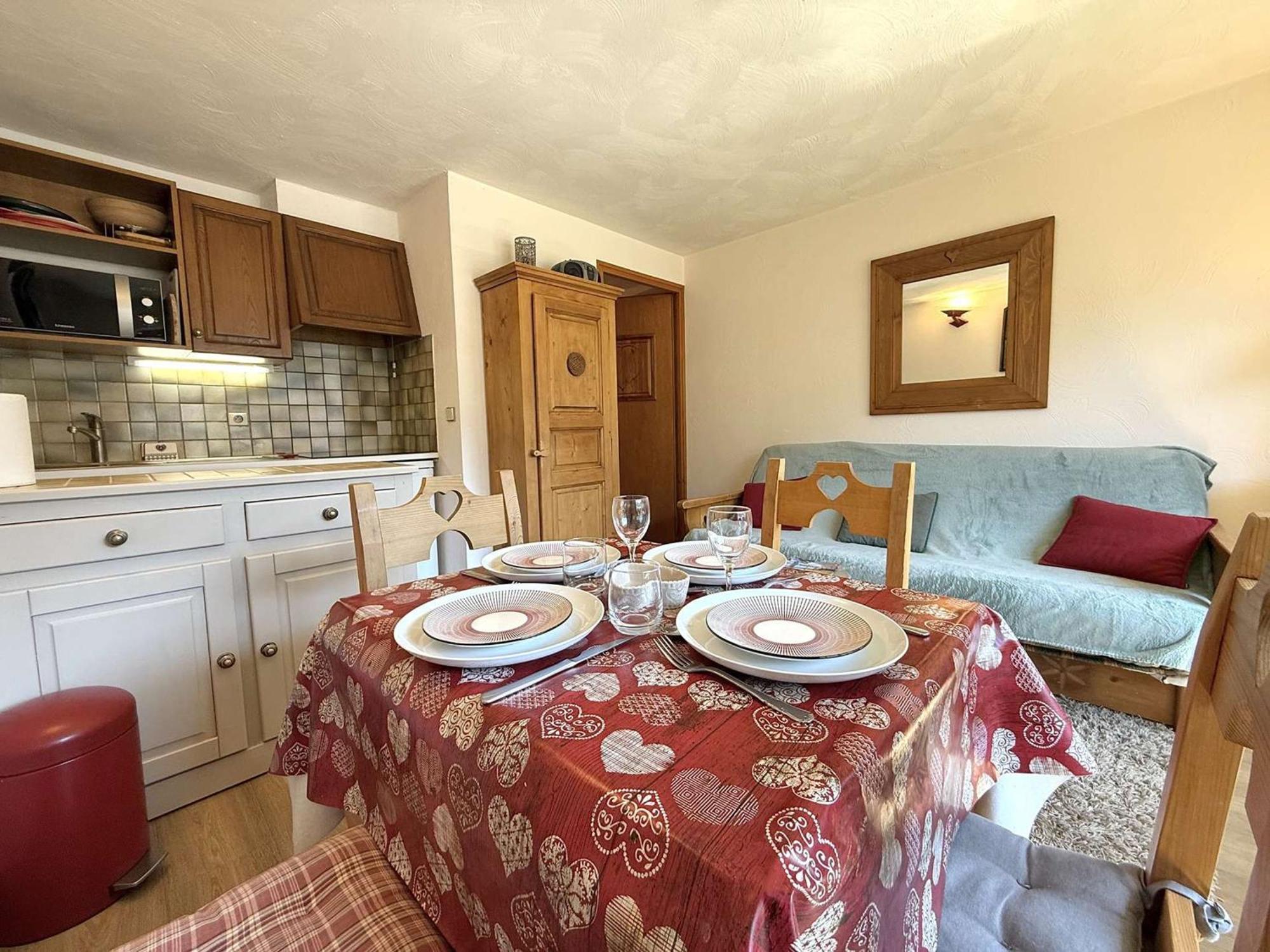 Studio Cabine A Praz-Sur-Arly - 4 Pers, Parking, Proche Centre Et Pistes - Fr-1-603-32 ภายนอก รูปภาพ